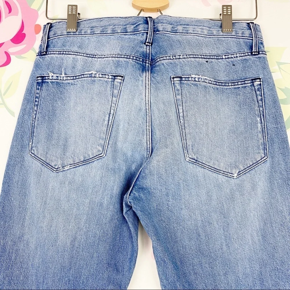 3x1 NYC Distressed Crop Fringe Denim 26 - Picture 7 of 9